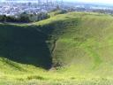 Mount Eden ist einer der rund 60 Vulkane um Auckland